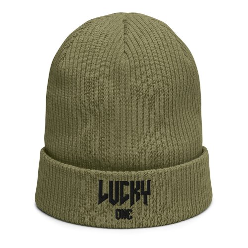 Organic ribbed LuckyOne beanie - Image 5