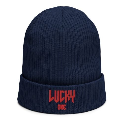 Organic ribbed LuckyOne beanie - Image 7