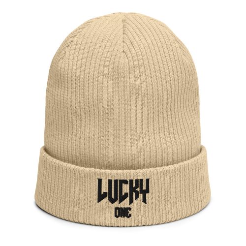Organic ribbed LuckyOne beanie - Image 10