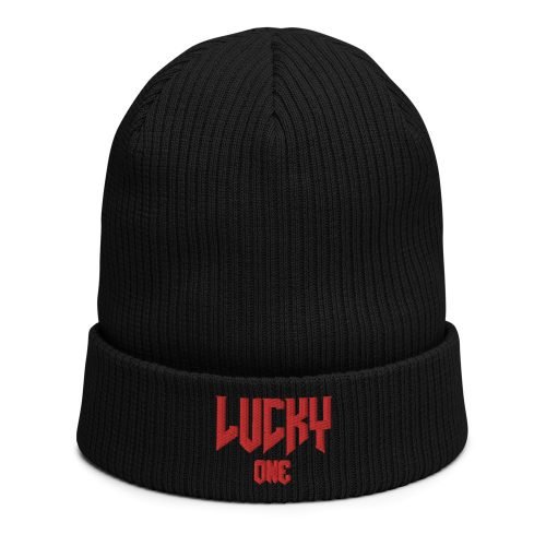 Organic ribbed LuckyOne beanie - Image 9
