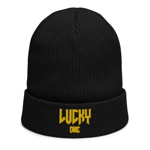 Organic ribbed LuckyOne beanie - Image 4