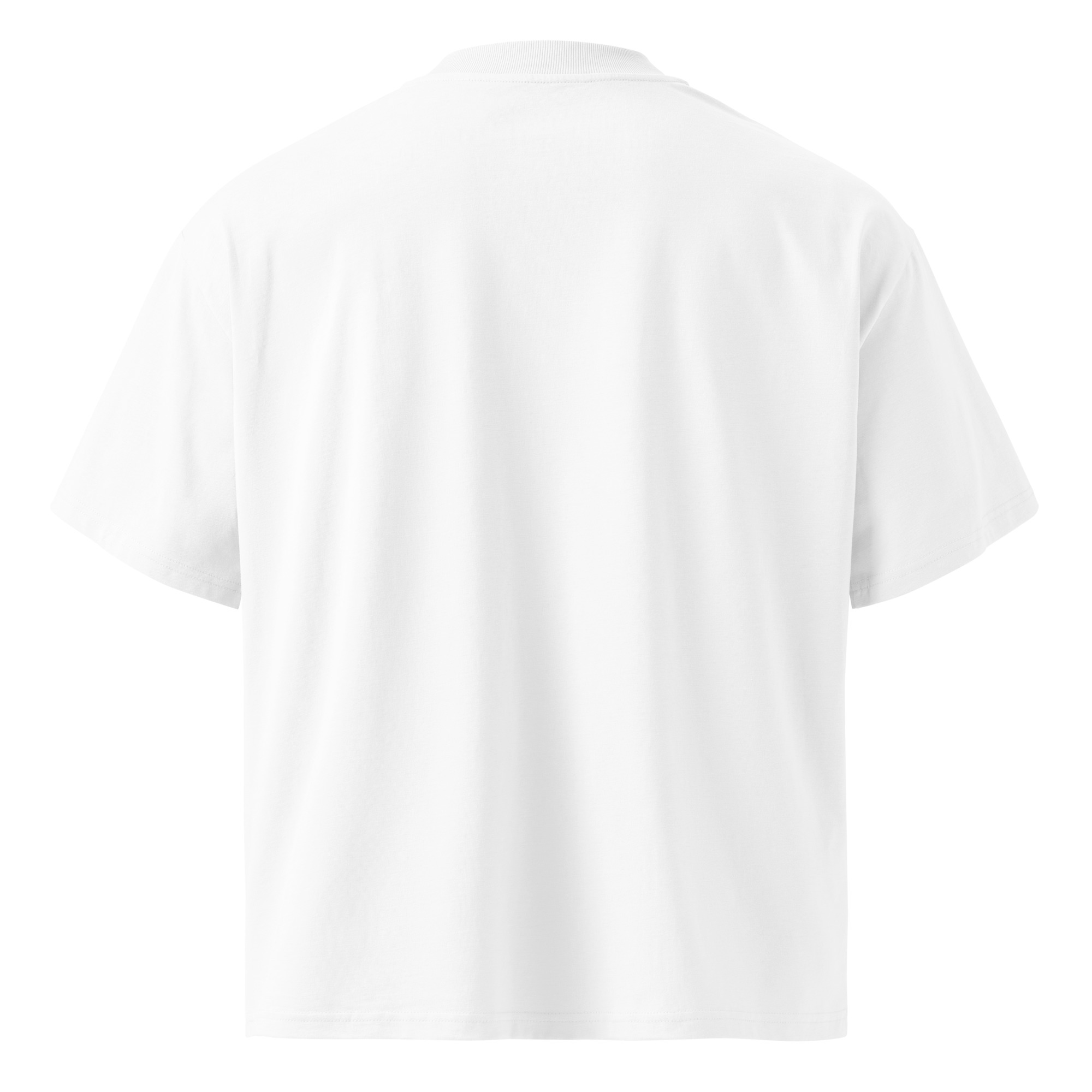 VASARA Unisex organic oversized high neck t-shirt - Image 5