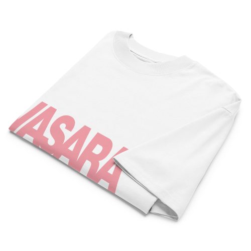 VASARA Unisex organic oversized high neck t-shirt - Image 4